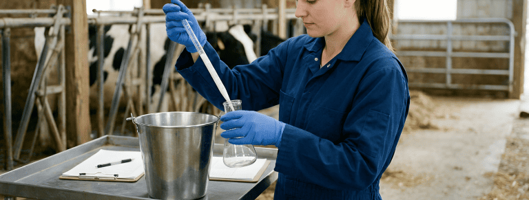RELACIÓN ENTRE LAS CONDICIONES DE ORDEÑO EN GRANJA Y LA CALIDAD HIGIÉNICO-SANITARIA DE LAS MUESTRAS DE LECHE CRUDA